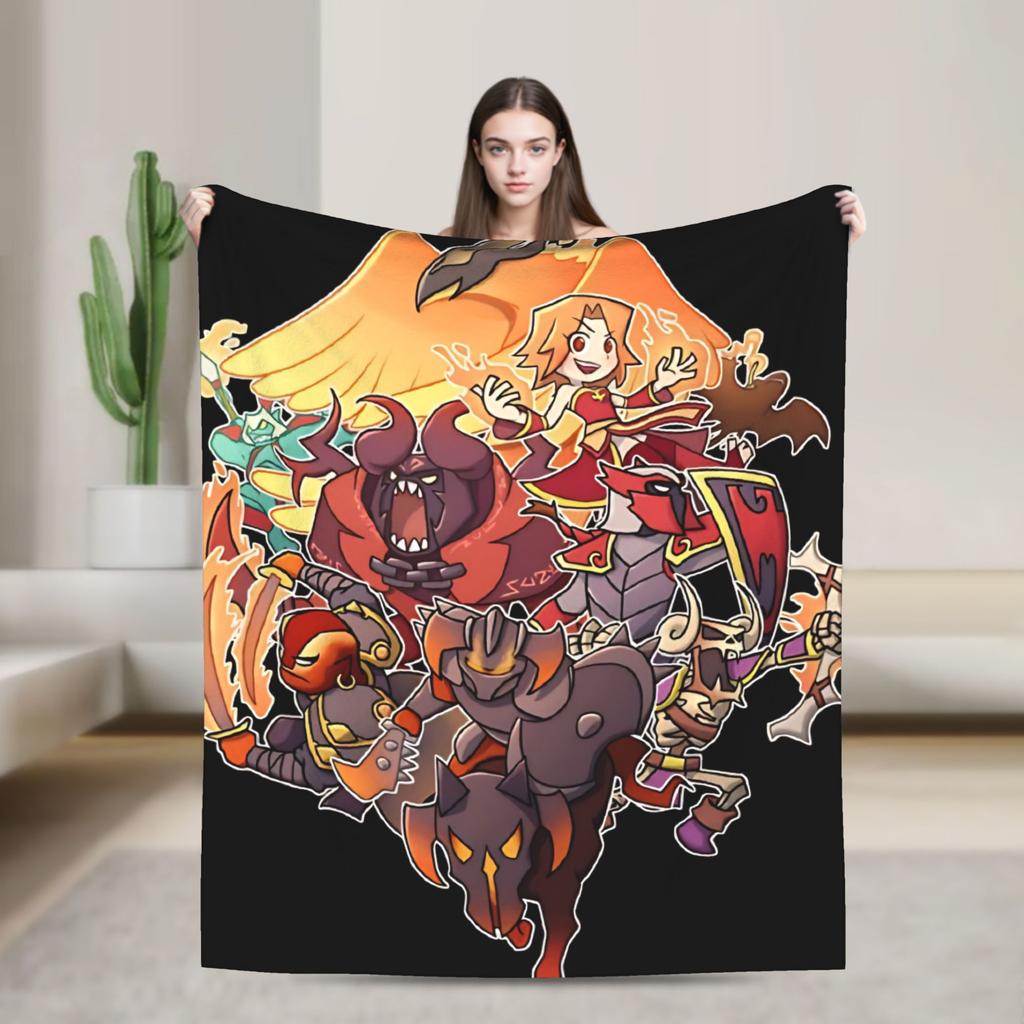Slay the Spire 2 Games Flannel Blanket Autumn Soft Durable Throw Blanket for Boy Girl Living Room Bedspread Sofa Bed Cover