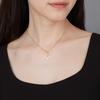 VIVIENNE WESTWOOD Маленький оригинальный логотип бренда Orb Ожерелье Женское Латунь Золотой 6302039I-02R793