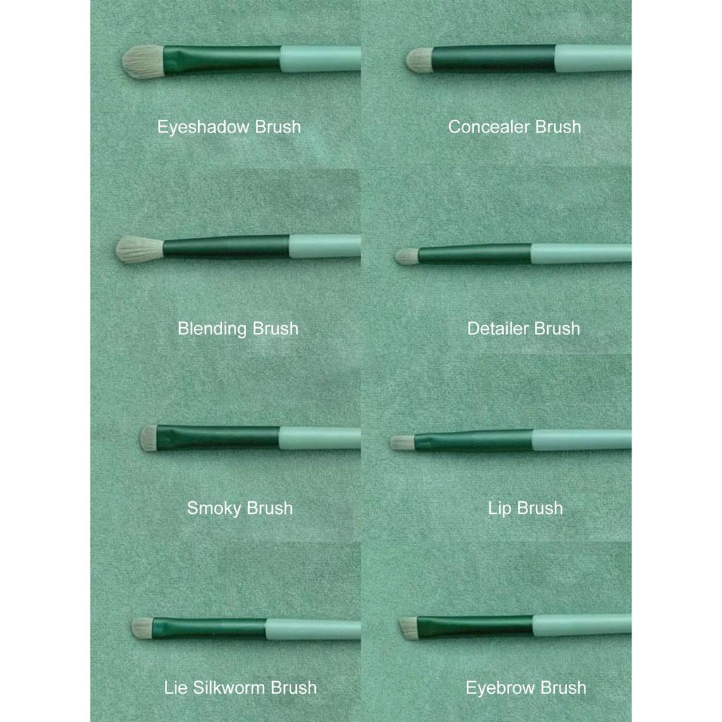 Набор из 13 кистей для макияжа с сумкой для хранения для тональной основы, рассыпчатой пудры, румян, консилера, теней для век, бровей, косметические кисти