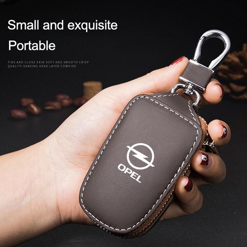Чехол-брелок из ПУ кожи для автомобильного ключа-пульта, Защитный чехол-сумка для Opel Astra H G J Insignia Mokka Zafira Corsa Vectra C D Antara
