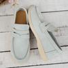 Модные женские туфли на плоской подошве цвета хаки, замшевые летние туфли для ходьбы, без застежек, ленивые мокасины, повседневные мокасины, удобные мюли, обувь для вождения