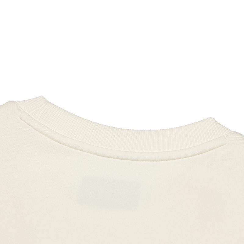 Fila Универсальный модный трикотажный пуловер с круглым вырезом Женский свитшот Светло-бежевый F11W518209FIV