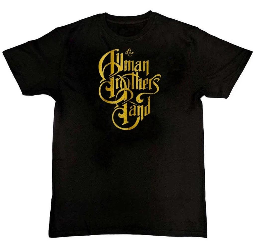 Футболка унисекс с винтажным логотипом The Allman Brothers Band, 100% хлопок, мужская футболка, топ