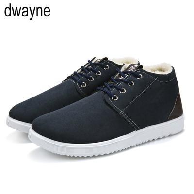 Мужские ботинки осень-зима Help Style Classic Plush Keep Warm Мужская повседневная обувь Мужские зимние ботинки размера Plus ghn78