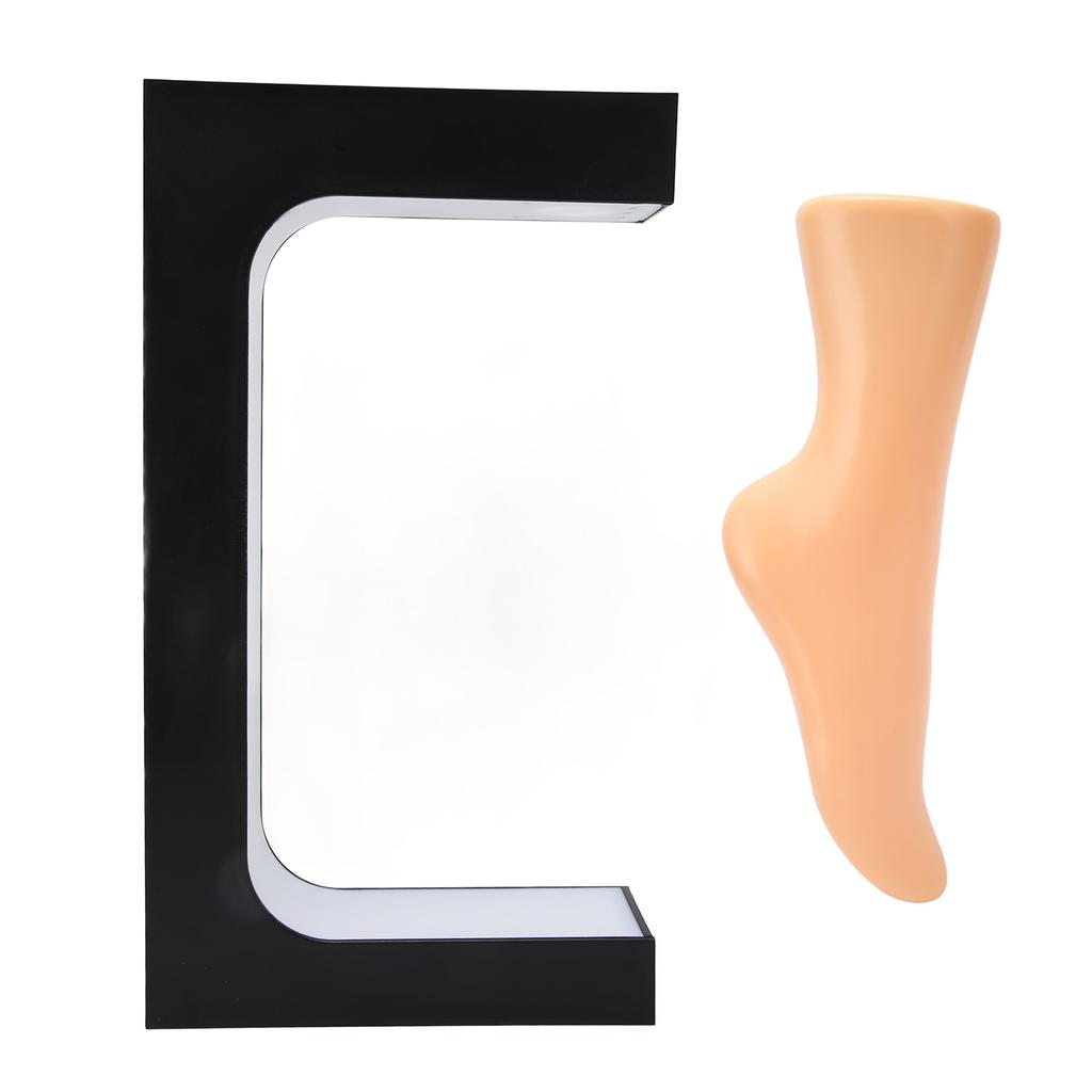 Подставка для показа обуви с подсветкой, светодиодный контроллер RGB PWM, автоматическое вращение, плавающая подставка для кроссовок для офиса