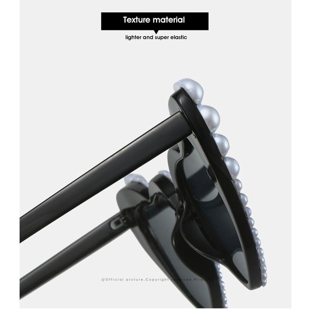 UV400 Protection Cat Eye Eyewear Heart-shaped Design Beach Party Sun Glasses  Outdoor Activities