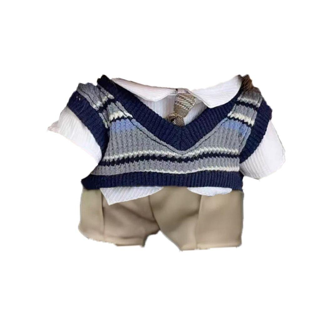 Одежда для кукол из хлопка Почтальон Униформа Без атрибутов Одежда для кукол Мягкая одежда для кукол Аксессуары для кукол