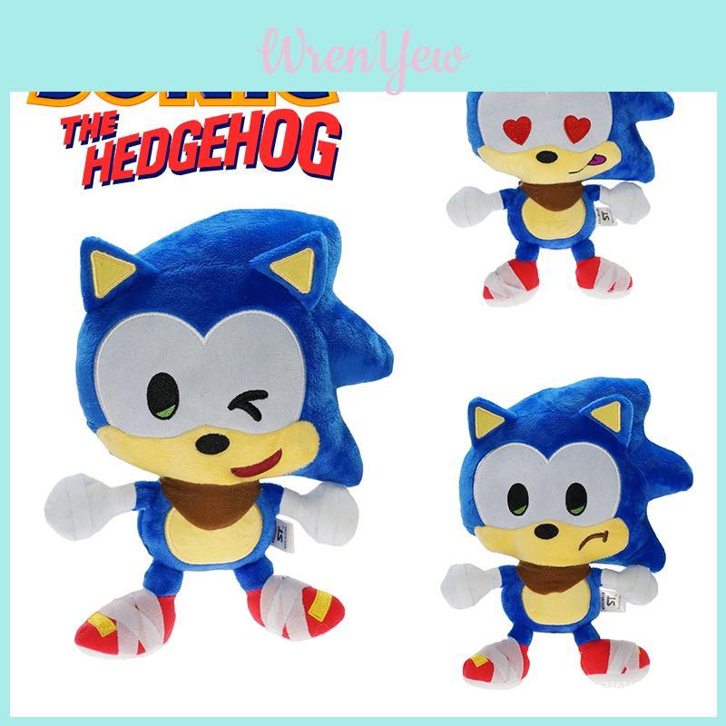 9.1in Sonic The Hedgehog Plush Toy Soft Stuffed Animal Kids Hug Doll Gift