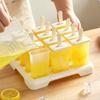 DIY Homemade Ice Box Creative Design Popsicle Mold Cube Tray Ice Cream Popsicle Mold  Kitchen Use