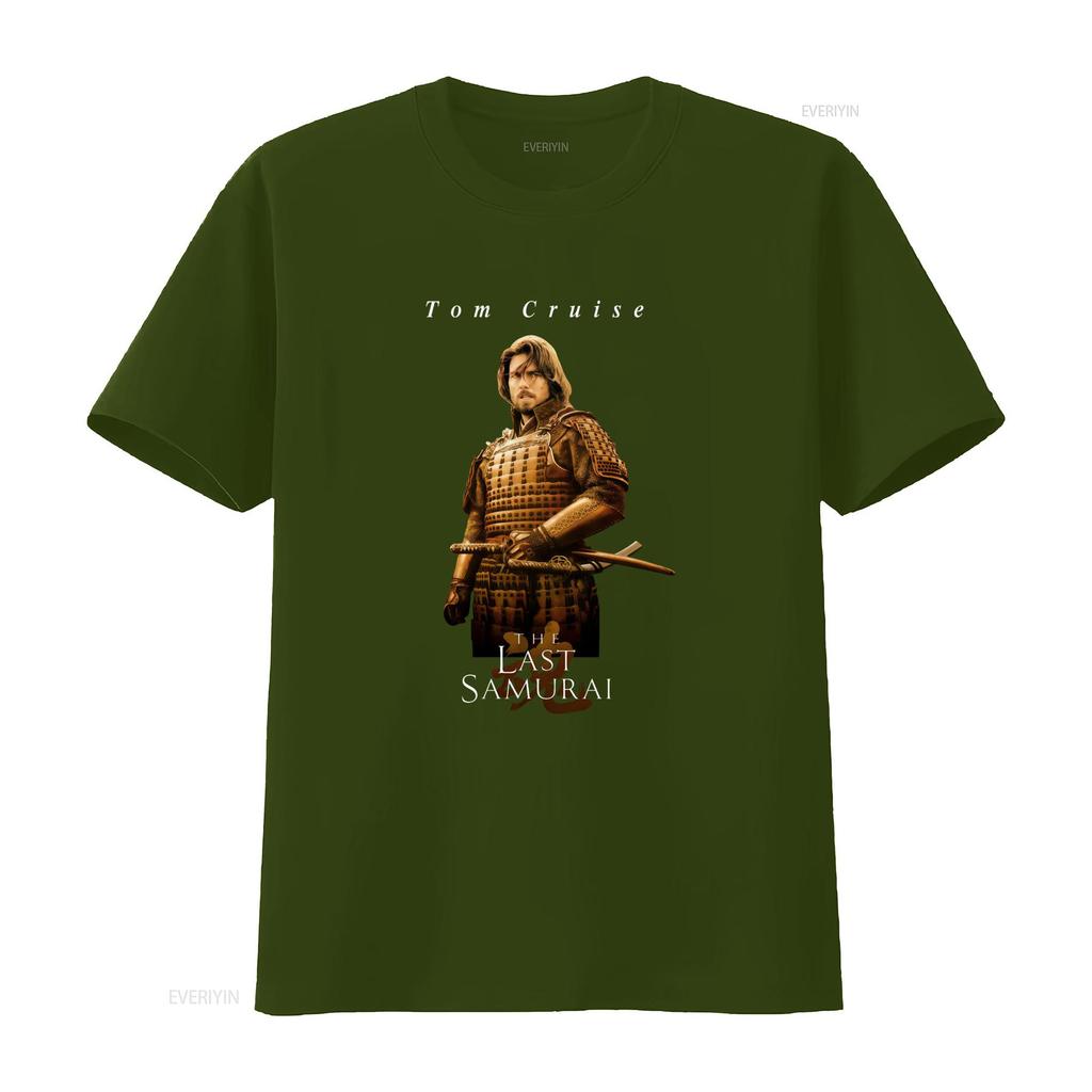 Tom Cruise The Last Samurai Movie Poster T Shirt All Sizes S 5XL vintage Washed Slightly graphic Stretched Comfortable