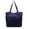 New Denim Shoulder Bag Women's Casual Simple Girl Tote Bag Student Portable Make-up Bag