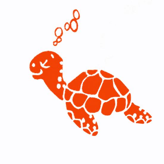 Cute Sea Turtle Car-Styling Vehicle Body Window Laptop Decals Sticker Decoration
