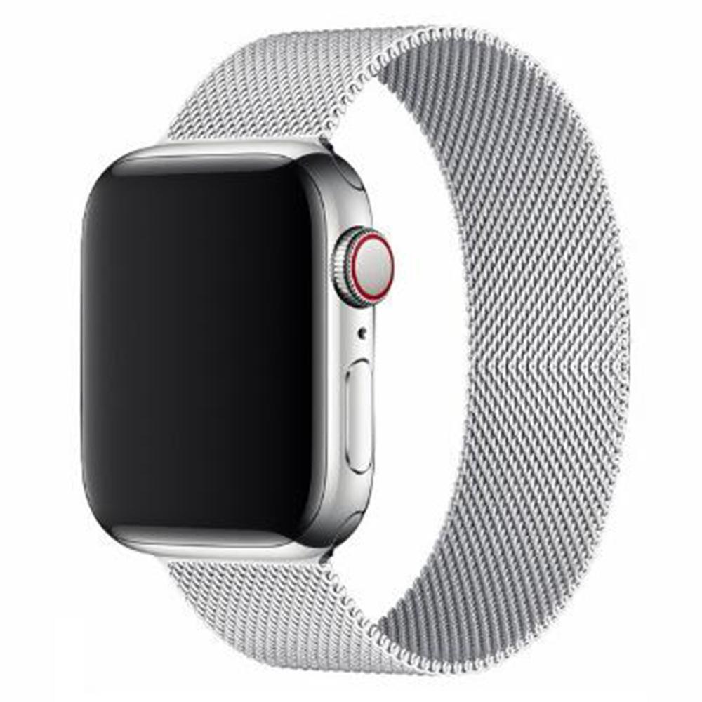 Ремешок для Apple Watch, ремешок 44 мм, 40 мм, 38 мм, 42 мм, металлическая магнитная петля, аксессуары Correa, браслет iWatch серии 4, 3 SE, 6, 7, 45 мм, 41 мм, 49 мм