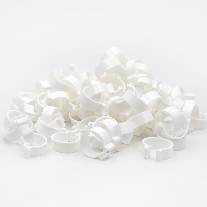 100 Pcs Chicken Foot Rings 6 Colors Poutry Duck Pigeon Geese Quail Bird Ring Carry tools Feeding Logo