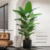 Artificial Bird of Paradise Tree - Lush Green Indoor Plant, Luxurious Faux Floor Decoration for Living Room