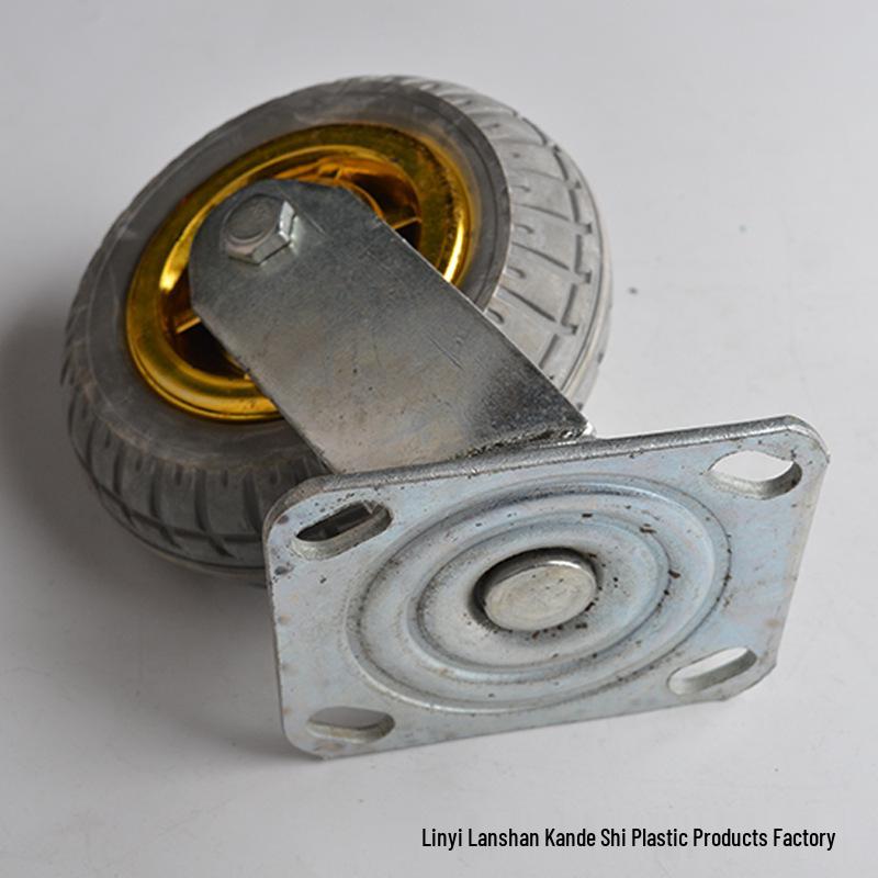 Universal Directional Hand Truck with Silent Golden Rubber Industrial Casters