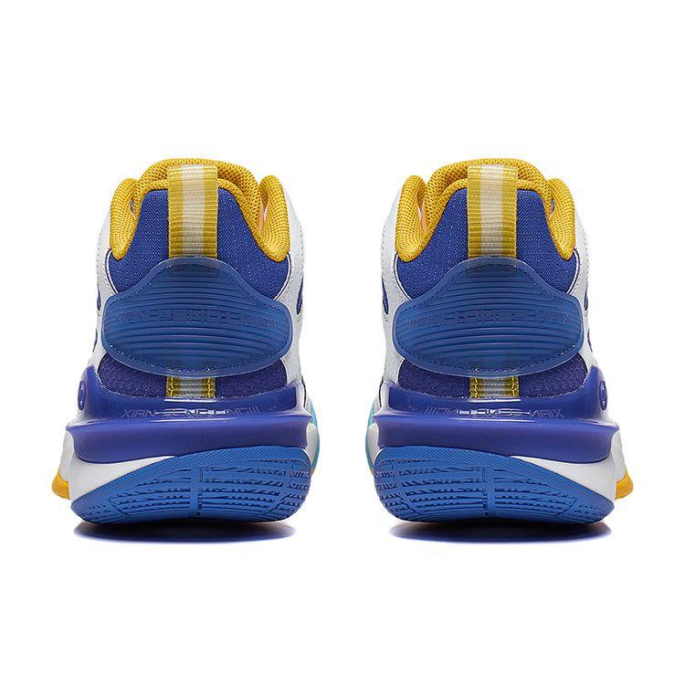 Li Ning Youth Pioneer Ling Team 3.0 Basketball Series Shock Absorption Rebound Breathable Support Mid-Top Basketball Shoes YKBT026-7