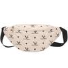 Soft Embroidered Waist Bag for Women's Korean Mobile Phone Bag Lightweight Storage Bag