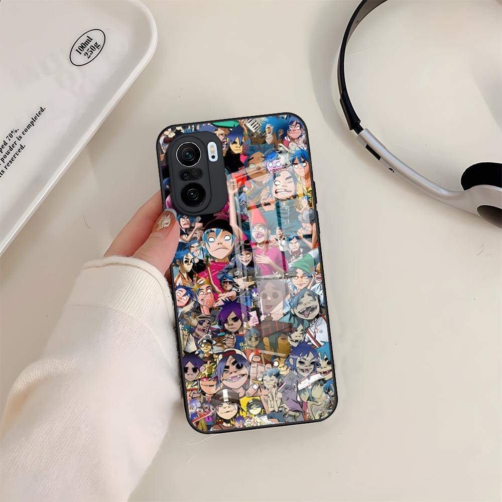 Аниме Чехол для телефона с гориллой для Xiaomi 14 Lite 12 Pro 11t 13 Lite POCO M6 M5 X6 X5 X3 NFC F5 F6 Pro Стеклянная крышка