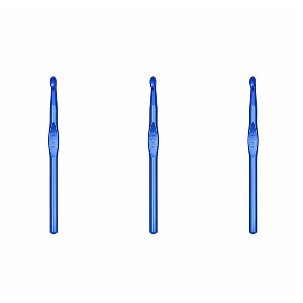 3 шт./набор алюминиевых крючков для вязания случайные цвета спицы для вязания металлические спицы подарок маме