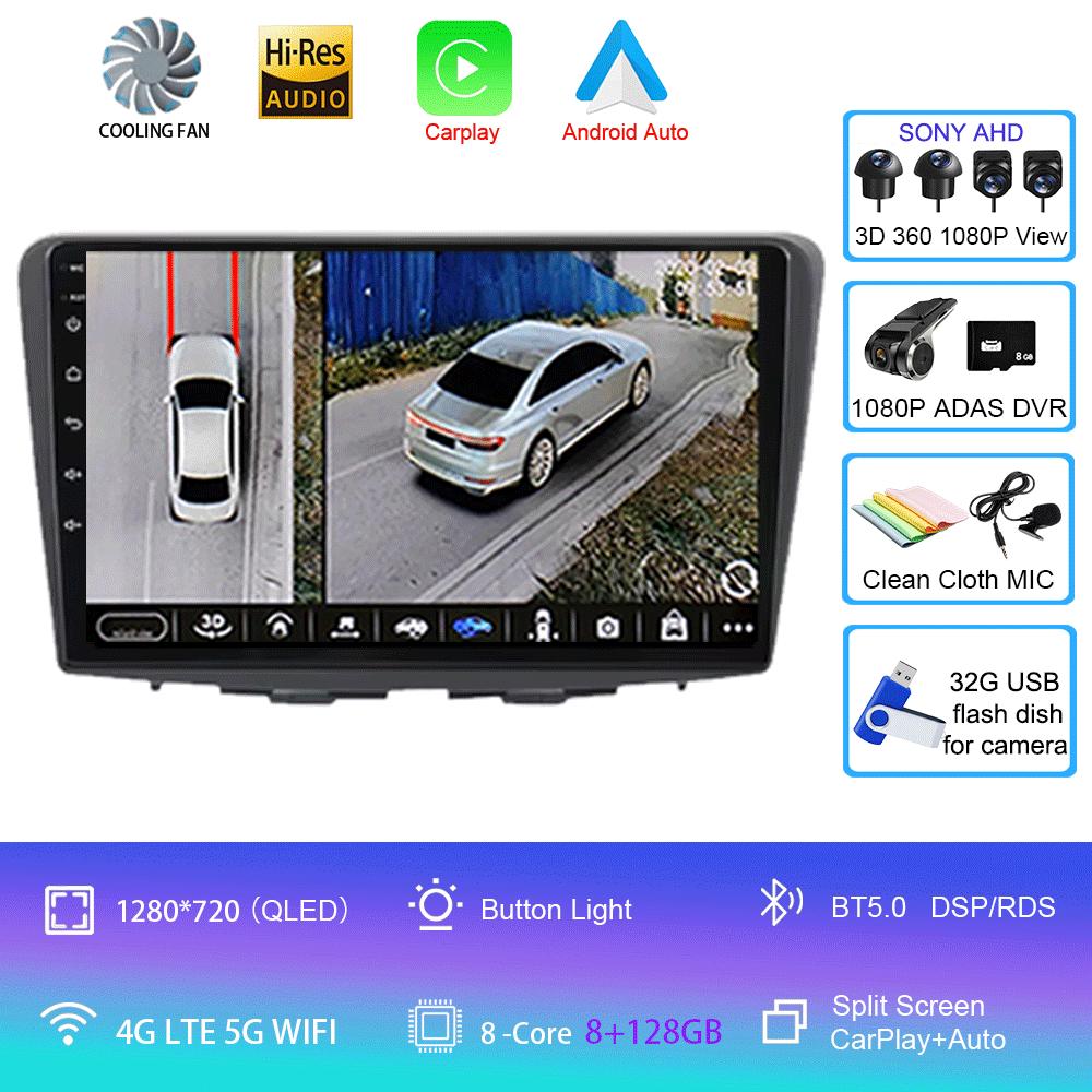 Android 14 For Suzuki Baleno 2016 2017 2018 2019 GPS Screen Support Rear Camera Carplay Car Multimedia Radio Video Player New