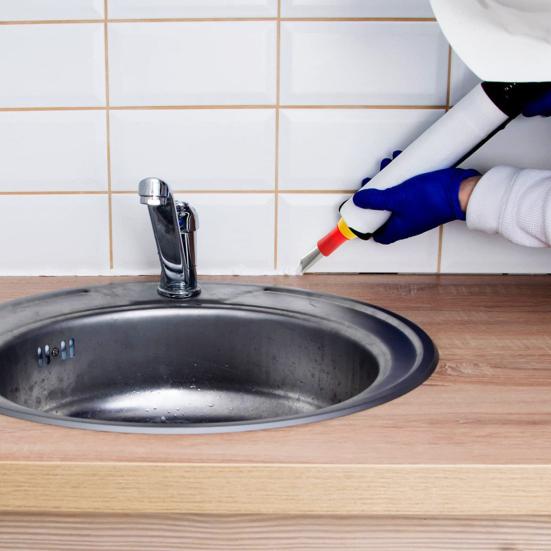 Набор насадок для клея из нержавеющей стали, устойчивый к коррозии, универсальный интегрированный резиновый инструмент-насадка