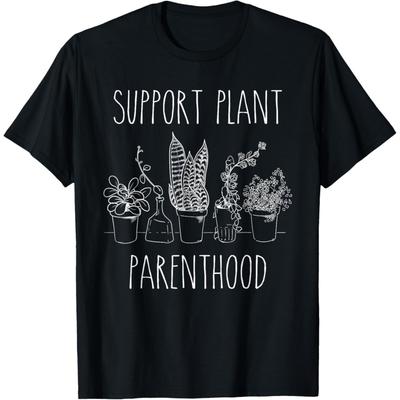 Поддержите Planned Parenthood Садоводство Растения Родитель Растений Футболка