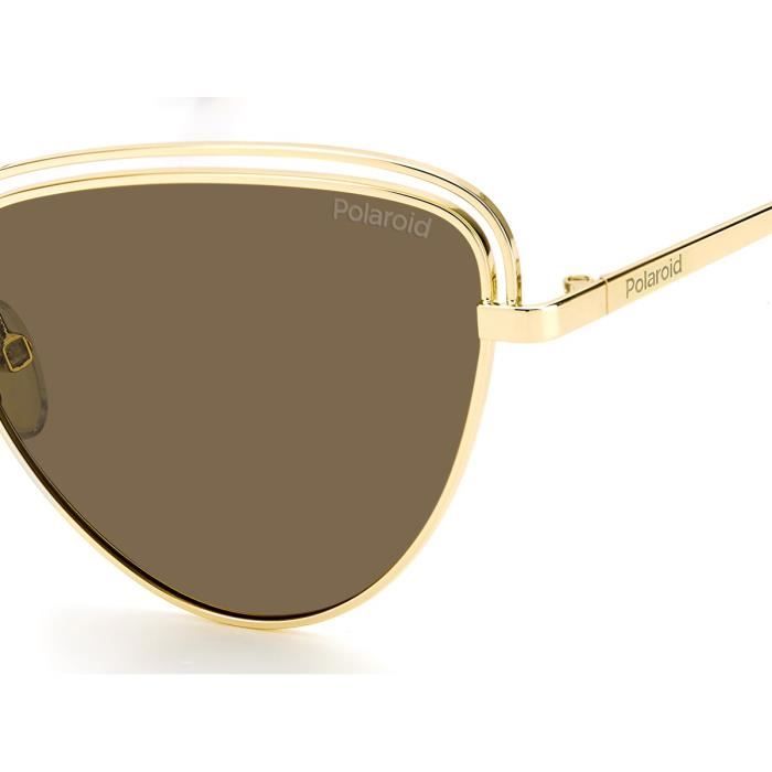 Lunettes de soleil - Polaroid - PLD 4094/S - Or - Papillon - Adulte Femme