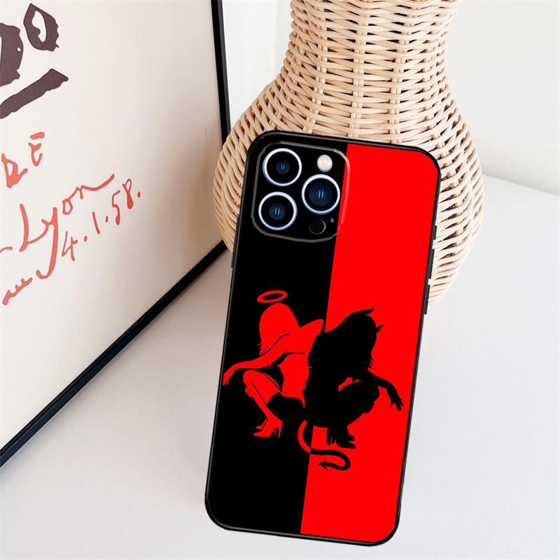 Чехол для телефона 'Сатанинская монахиня Дьяволица' для iPhone 16 Pro Max 15 14 13 11 12 17 Pro Max mini 15 16 Plus 16e 17 Air Cover