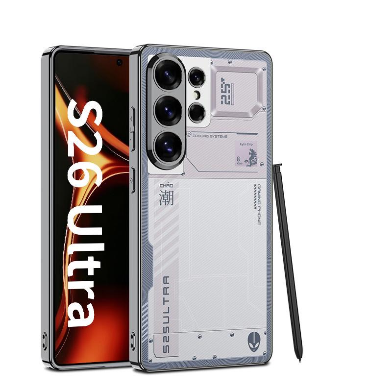 Чехол для мобильного телефона Samsung S26Ultra AG Phantom Painted Case Легкая роскошь Электроplated Имитация Оригинальная задняя крышка Защитный чехол