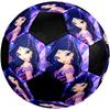 Winx Club Theme Size 5 Soccer Ball, Suitable for Both Indoor and Outdoor Matches, a Gift Suitable for Everyone.