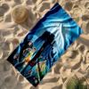 Mavis World Beach towel for beach travel Comfortable swimming & surfing Bath Accessory Spiritual Gift