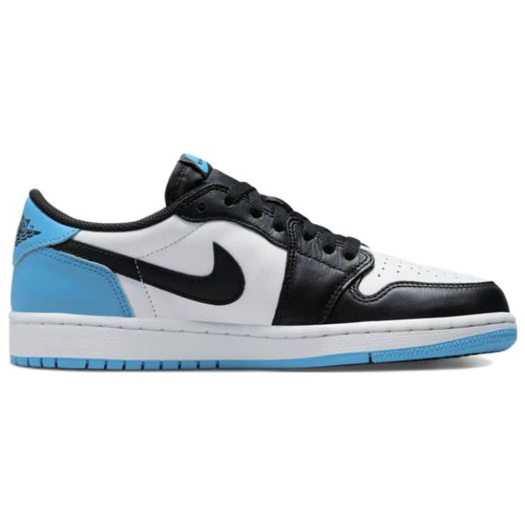 Женские кроссовки Air Jordan 1 Retro Low OG UNC Синий Белый Черный CZ0775-104
