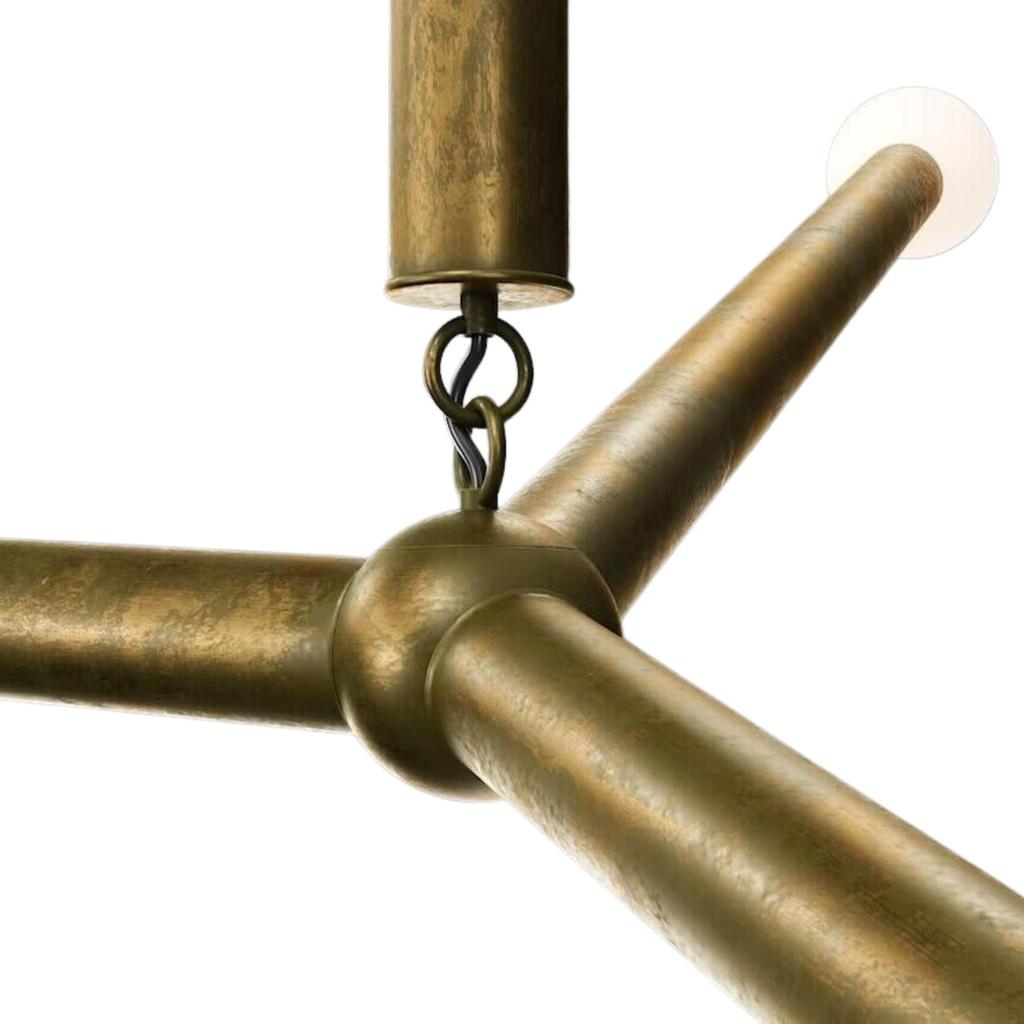 Латунная стрела Большой светильник Латунный светильник Аппарат освещения Средний цент