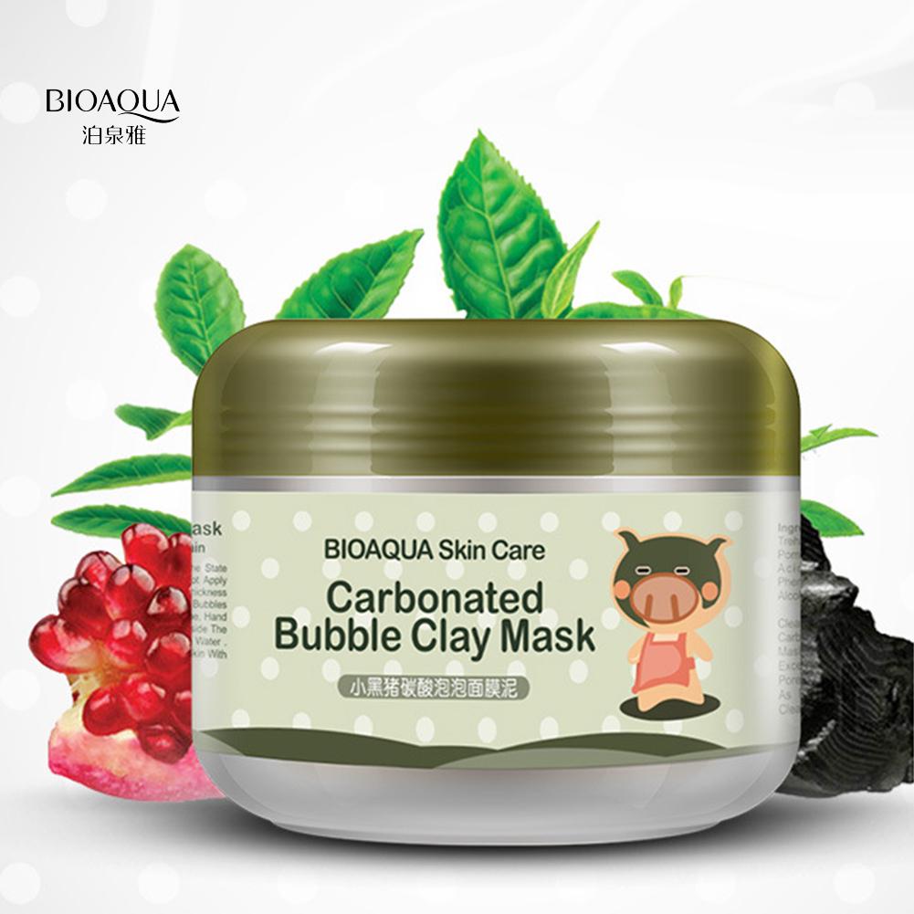 TBH BIOAQUA Коллагеновая маска против морщин и старения из газированной пузырьковой глины, увлажняющая, глубоко очищающая, уход за кожей лица