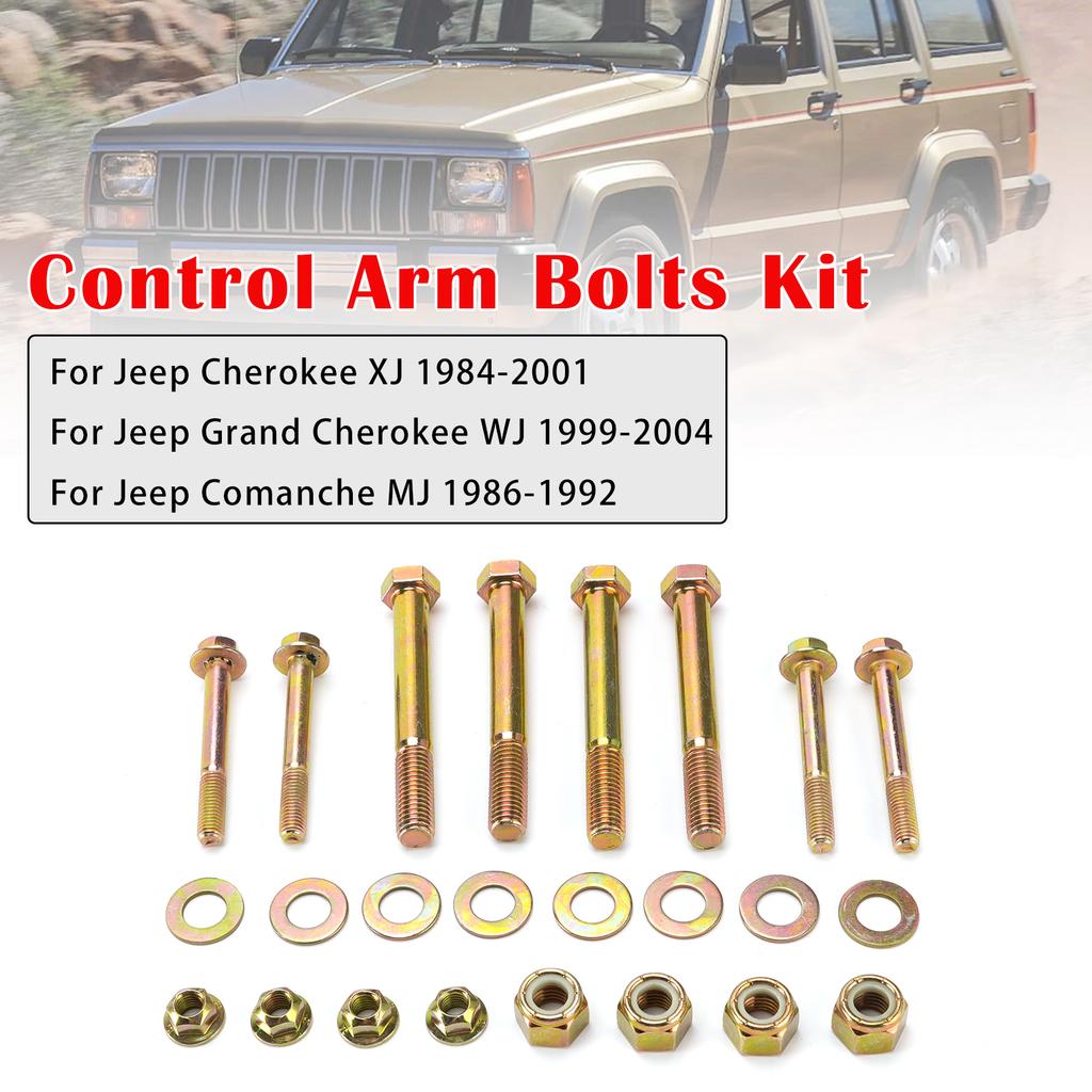 Front Control Arm Bolts For Jeep Cherokee XJ 84-01 Grand Cherokee WJ 99-04