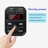 FM Transmitter Bluetooth Car 3.1A Dual USB Port+Type-C Charge Handsfree Call Wireless Aux Audio Radio Modulator MP3 Player