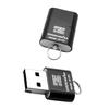 Портативный мини-USB 2.0 Micro SD TF T-Flash флэш-накопитель адаптер для чтения карт памяти
