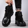 High-end Wear Resistant Men Hiking Boots Outdoor Mountain Trekking Tourism Walking Hunting Shoes Durable Male Footwear