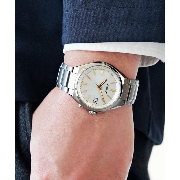 [CITIZEN] Watch CB1160-55A CITIZEN COLLECTION – Titanium Eco-Drive – Silver/White
