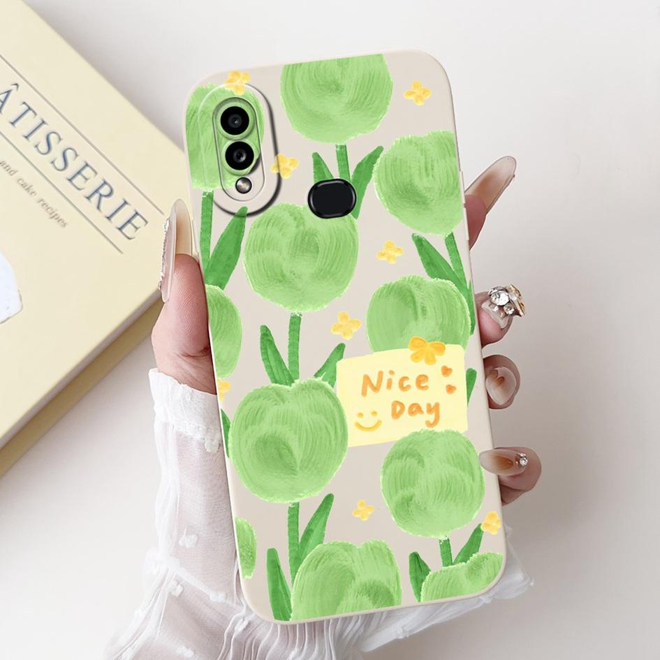 For Samsung Galaxy A10s Case SM-A107F Cover Creative Panda Cartoon Soft Silicone Phone Cases on Samsung A10 SM-A105F M01s Bumper