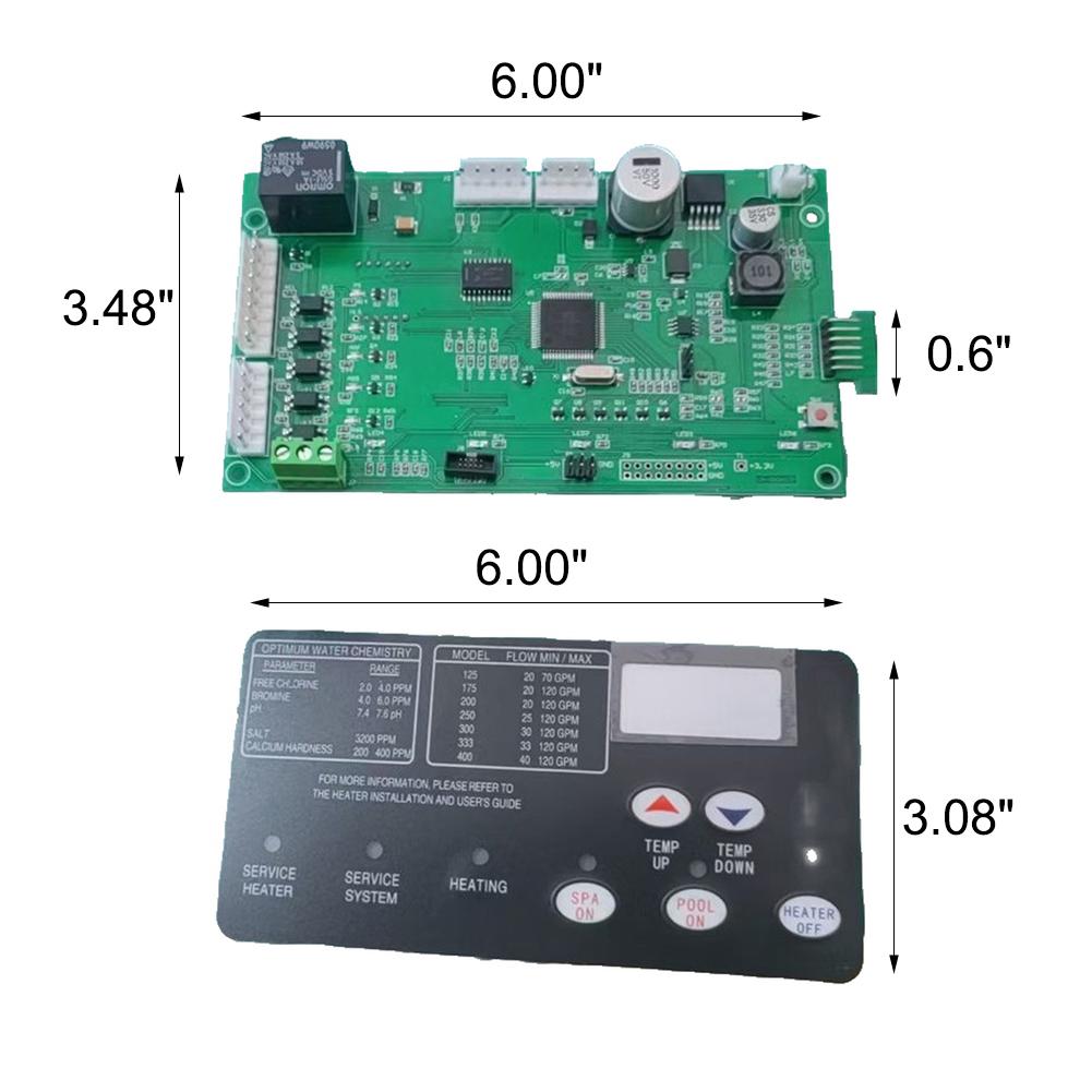 42002-0007S Комплект платы управления Для Pentair Для Mastertemp И Для Sta-rite Для Max-e-therm Электрическая система нагревателя бассейна и спа
