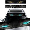 3D стерео наклейка на лобовое стекло автомобиля кошачий волчий глаз призрак коготь наклейки для автомобиля передний файл наклейки для автомобиля авто декоративная наклейка