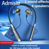 4 динамика Heavy Bass Hanging Neck Bluetooth гарнитура Endurance Ultra Long Sports Neck Wireless