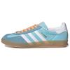 Кроссовки унисекс Gazelle Indoor Preloved Blue Gum облачно-белые HQ9017