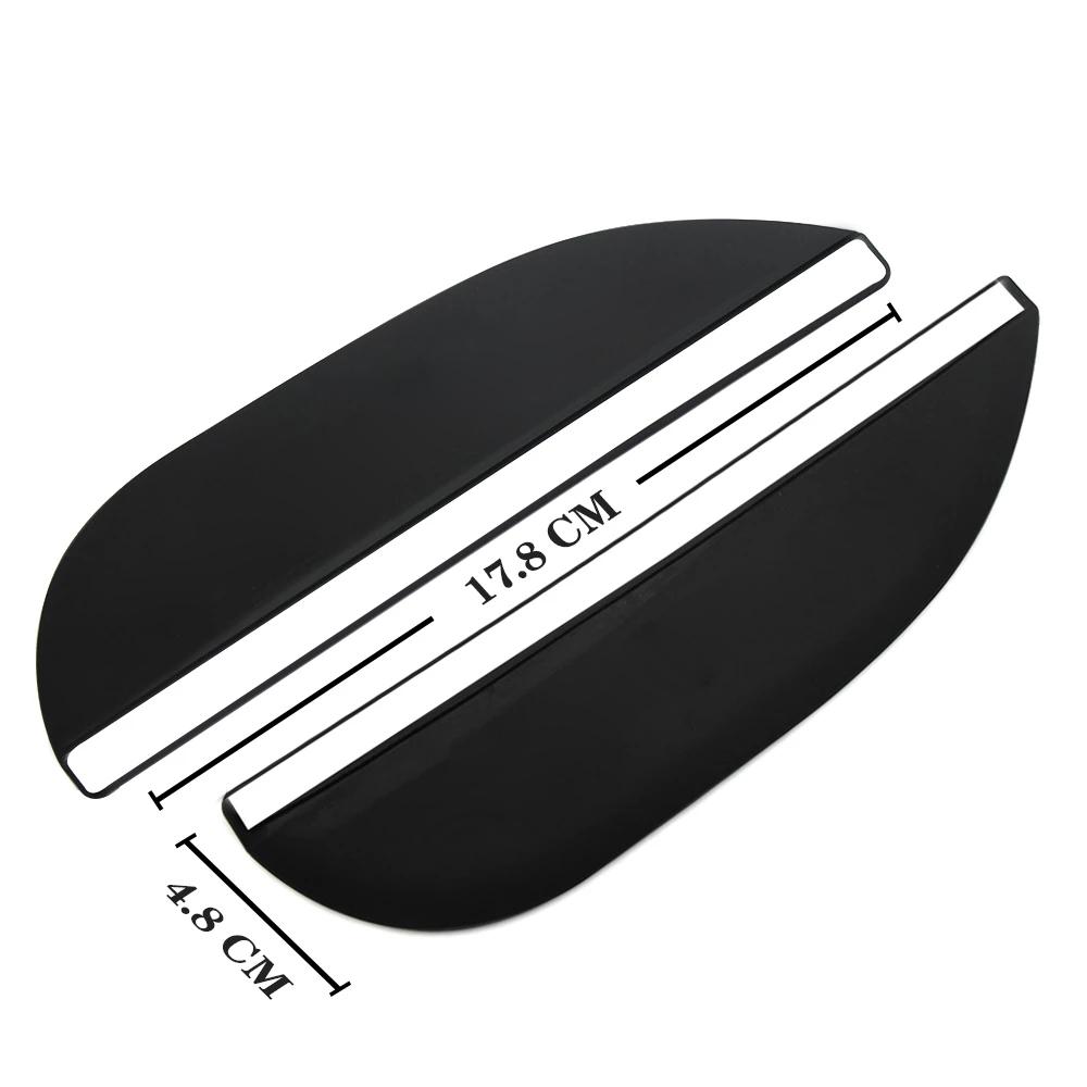2PCS Car Rearview Mirror Rain Eyebrow For Mercedes Benz W108 W109 W116 W126 W140 W187 W220 W221 W222 W223 S-Class Grand Edition EE4