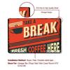 Coffe Metal Sign Plaque Metal Vintage Pub Bar Decor Tin Sign Coffee Shop Plate Poster Home Decor Art Painting Wall Sticker