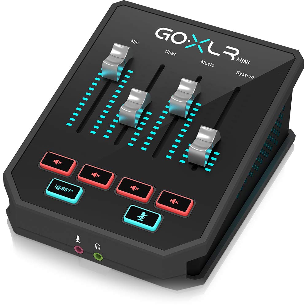 TC HELICON MIDAS предусилитель онлайн-распределительный микшер USB аудиоинтерфейс GO XLR MINI & []