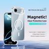 For iPhone Air Case Compatible with MagSafe Anti Scratch Clear TPU PC Phone Back Cover