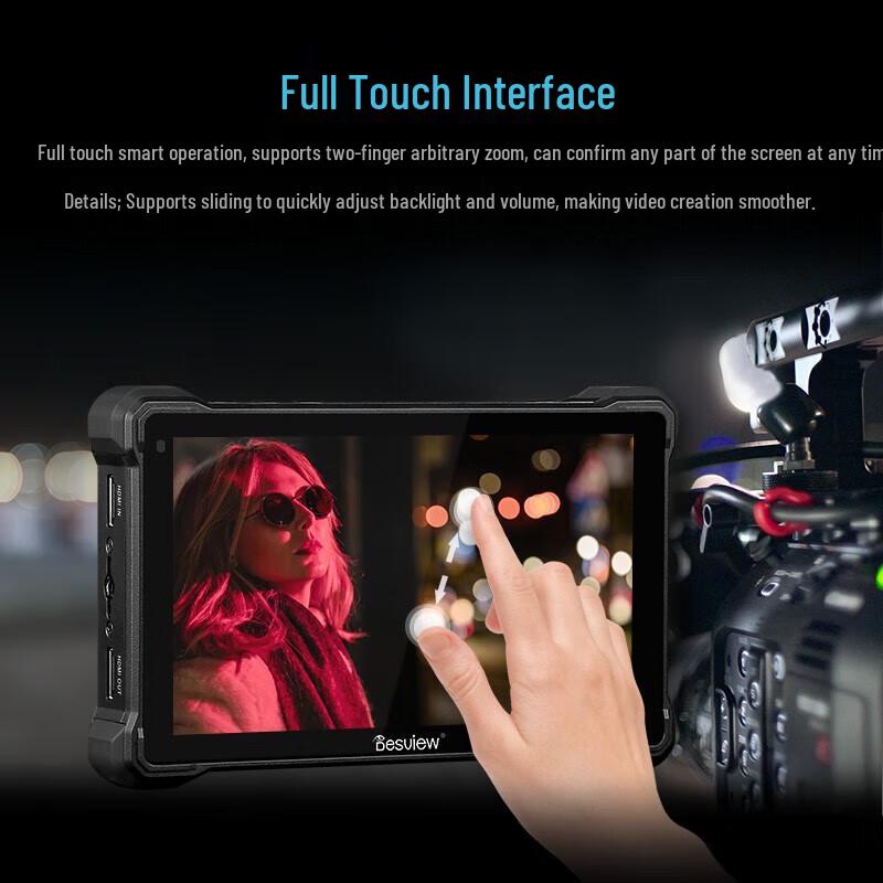 Bestview R7S III 7-inch 4K HDR On-Camera Monitor